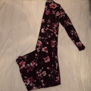 Motherhood Maternity Floral Wrap Dress Size M